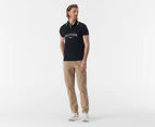 Tommy Hilfiger Men's Bradley Short Sleeve Slim Fit Polo Shirt - Desert Sky