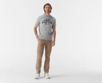 Tommy Hilfiger Men's Frederick Tee / T-Shirt / Tshirt - Grey Heather