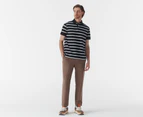 Tommy Hilfiger Men's Refined Stripe Polo Shirt - Desert Sky