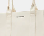 Tony Bianco Lana Oversized Tote Bag - Coconut/Black