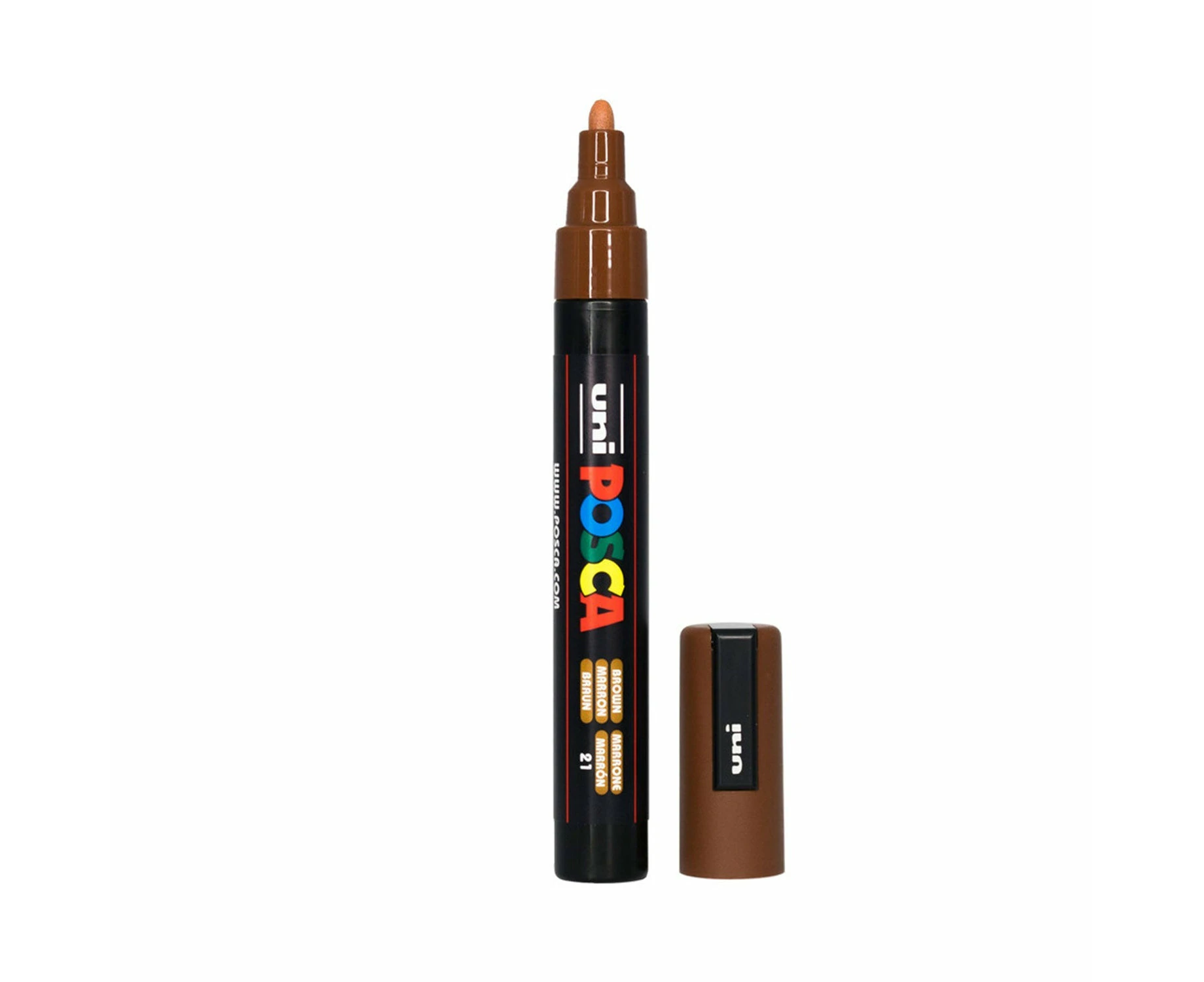 POSCA Medium Bullet Tip Paint Marker Pen PC-5M - Brown*