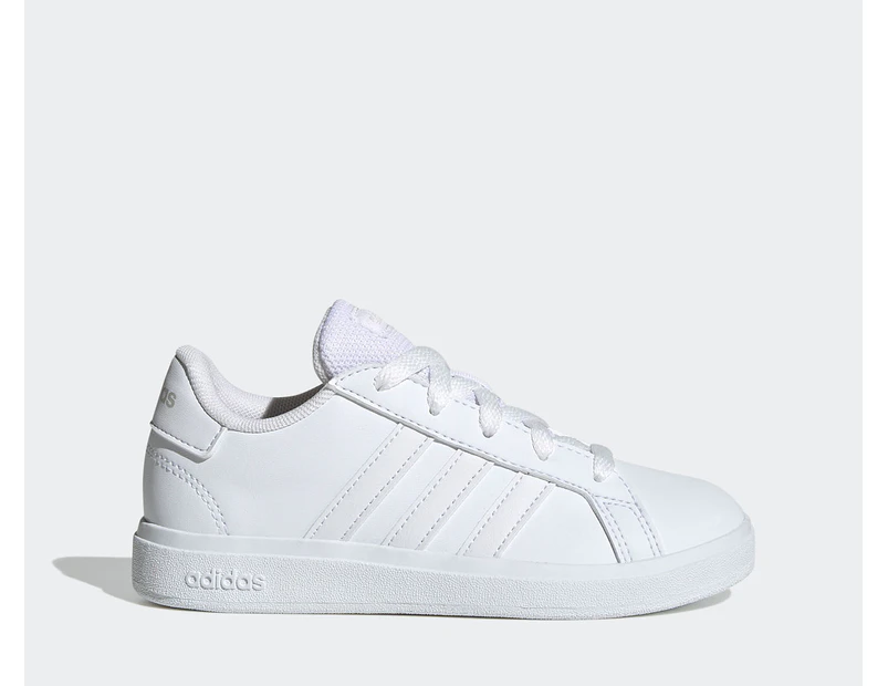 Adidas Youth Grand Court 2.0 Sneakers - Cloud White/Grey One