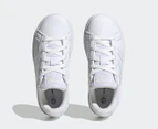 Adidas Youth Grand Court 2.0 Sneakers - Cloud White/Grey One