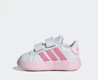 Adidas Toddler Grand Court 2.0 Sneakers - Cloud White/Bliss Pink/Cloud Pink