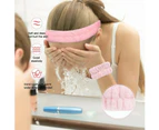 3 Piece Microfiber Spa Headband Set For Face Washing And Skincare