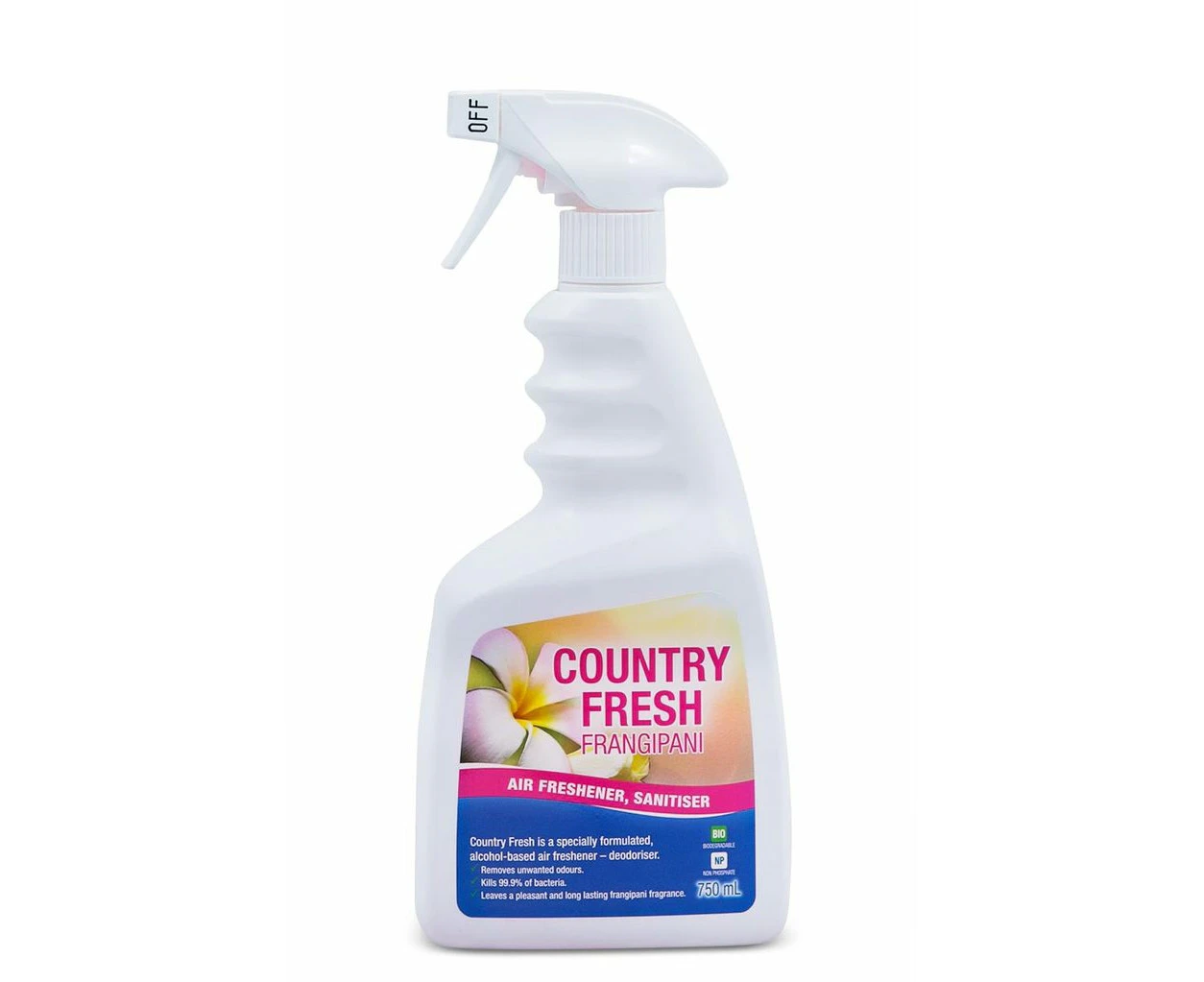 Clean Plus Country Fresh Frangipani 750ml