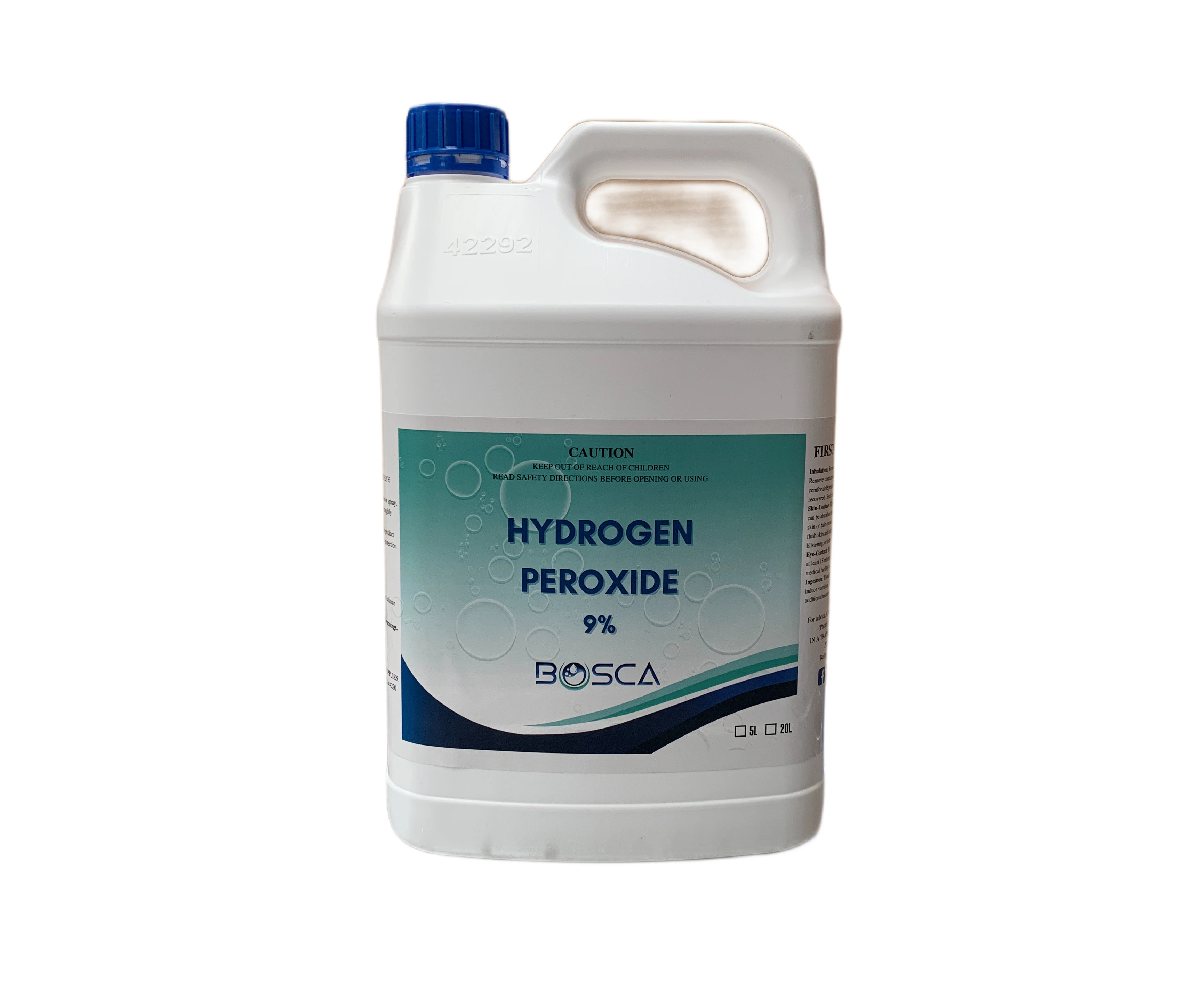 9% Hydrogen peroxide H2O2 Disinfectant All Purpose Cleaner 5L