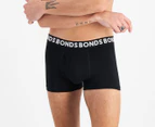 Bonds Men's Everyday Trunks 3-Pack - Green Stripe/Green/Black