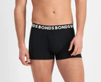 Bonds Men's Everyday Microfibre Trunks 3-Pack - Black