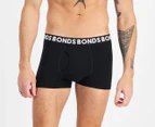 Bonds Men's Everyday Trunks 3-Pack - Blue Stripe/Blue/Black