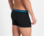 Bonds Men's Everyday Microfibre Trunks 3-Pack - Black