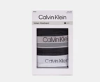 Calvin Klein Men's Variety Waistband Cotton Stretch Boxer Briefs 3-Pack - Black