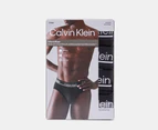 Calvin Klein Men's Microfibre Hip Briefs 4-Pack - Black