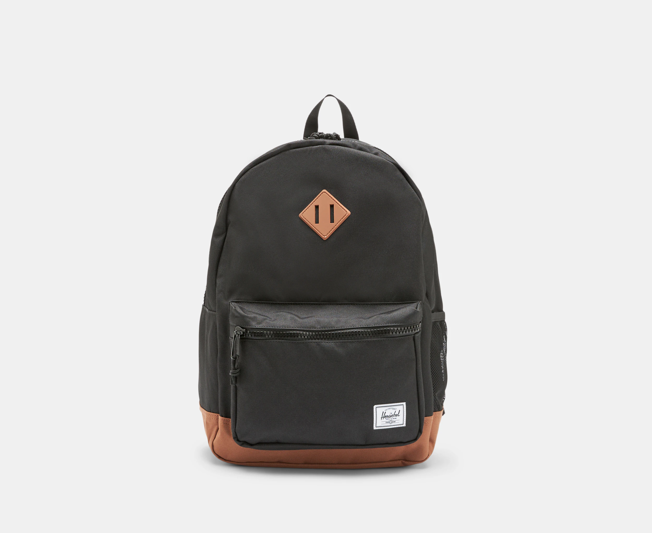 Herschel Supply Co. 19L Heritage Youth Backpack - Black/Saddle Brown