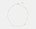 Tommy Hilfiger Metallic Orb Gold-Plated Necklace - Gold