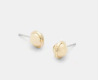 Tommy Hilfiger Metallic Orb Gold-Plated Stud Earrings - Gold