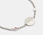 Tommy Hilfiger Stone Chain Bracelet - Silver