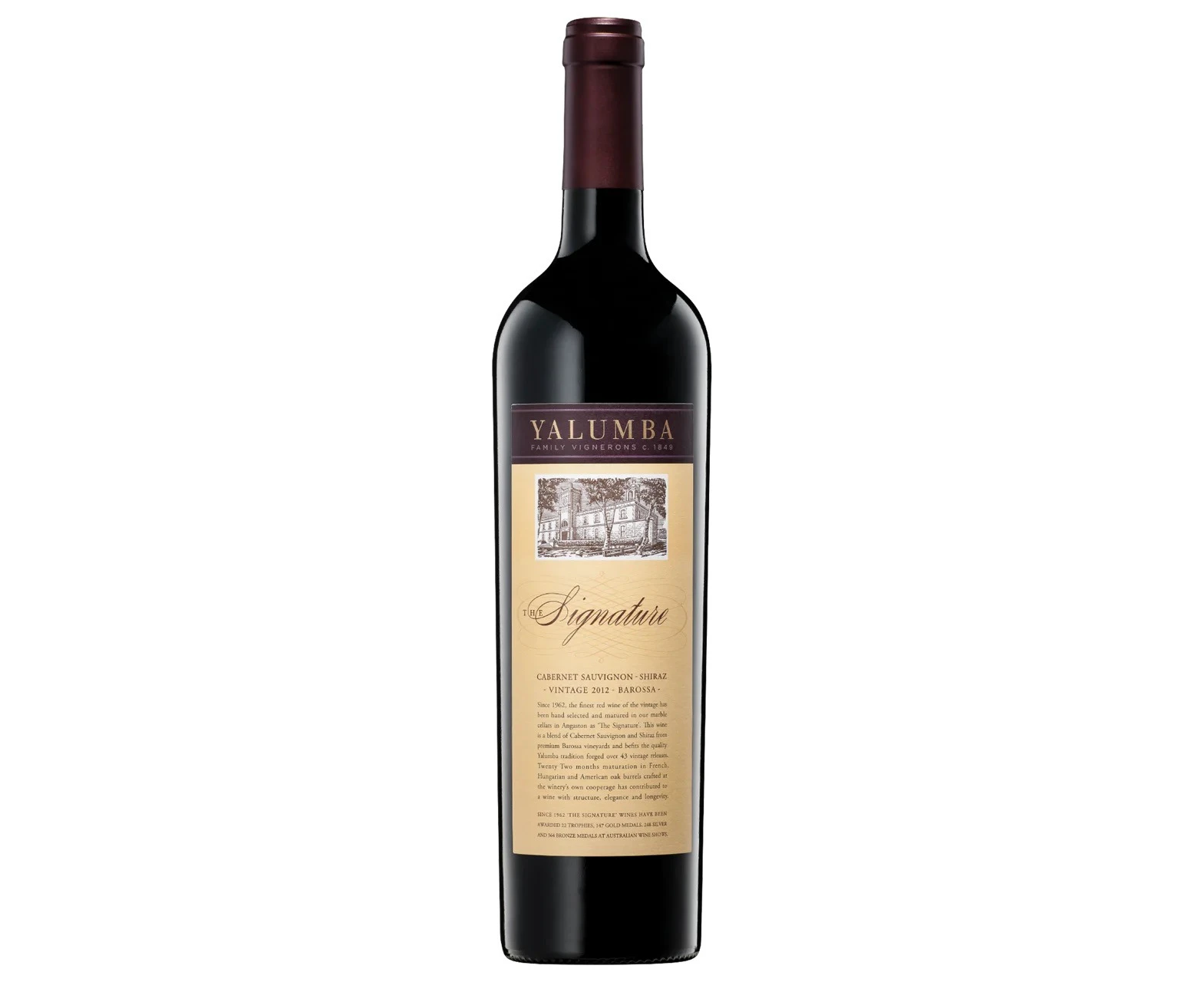 Yalumba Signature Shiraz Cabernet 2019 750ml