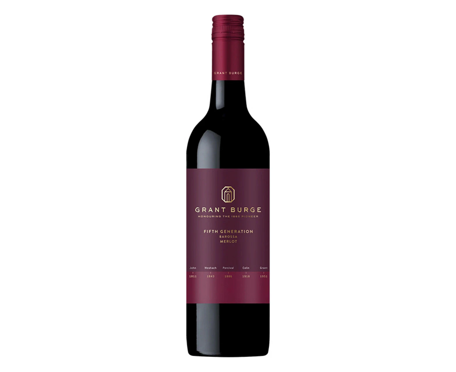 Grant Burge 5th Gen Merlot 2022 750ml