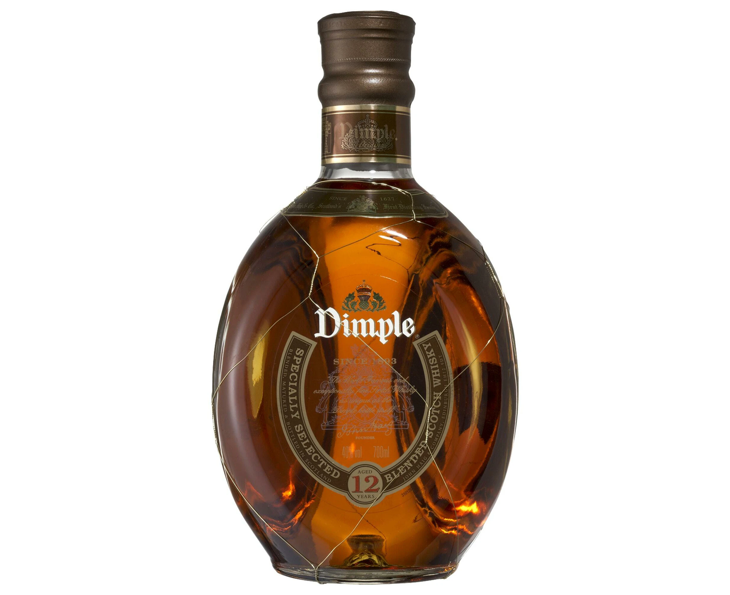 Dimple 12 Year Old Blended Scotch Whisky 700mL Bottle