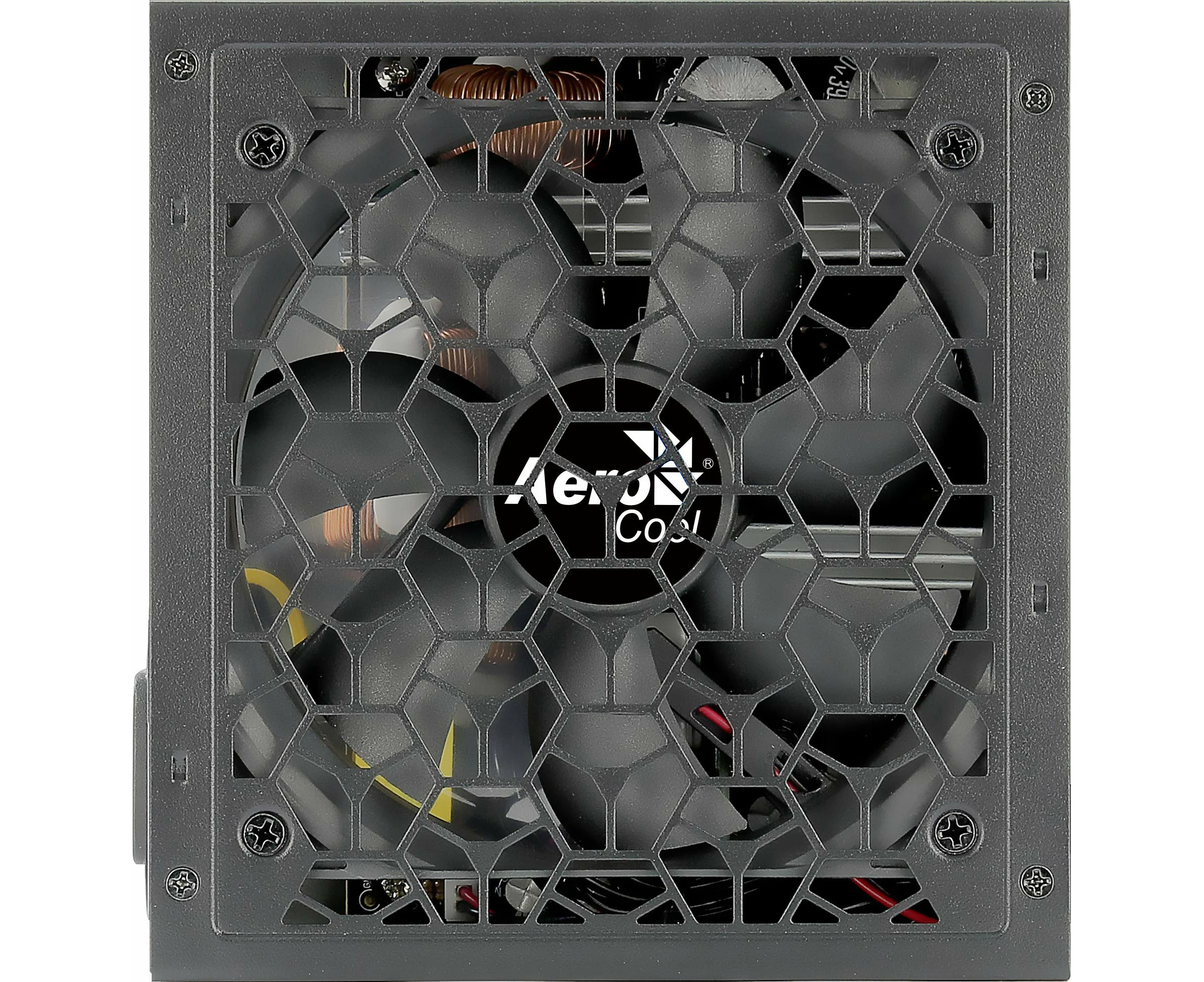 Aerocool AEROB550, PC Power Supply 550W, 80Plus Bronze 230V EU, ATX 12V, Fan 12cm, Black