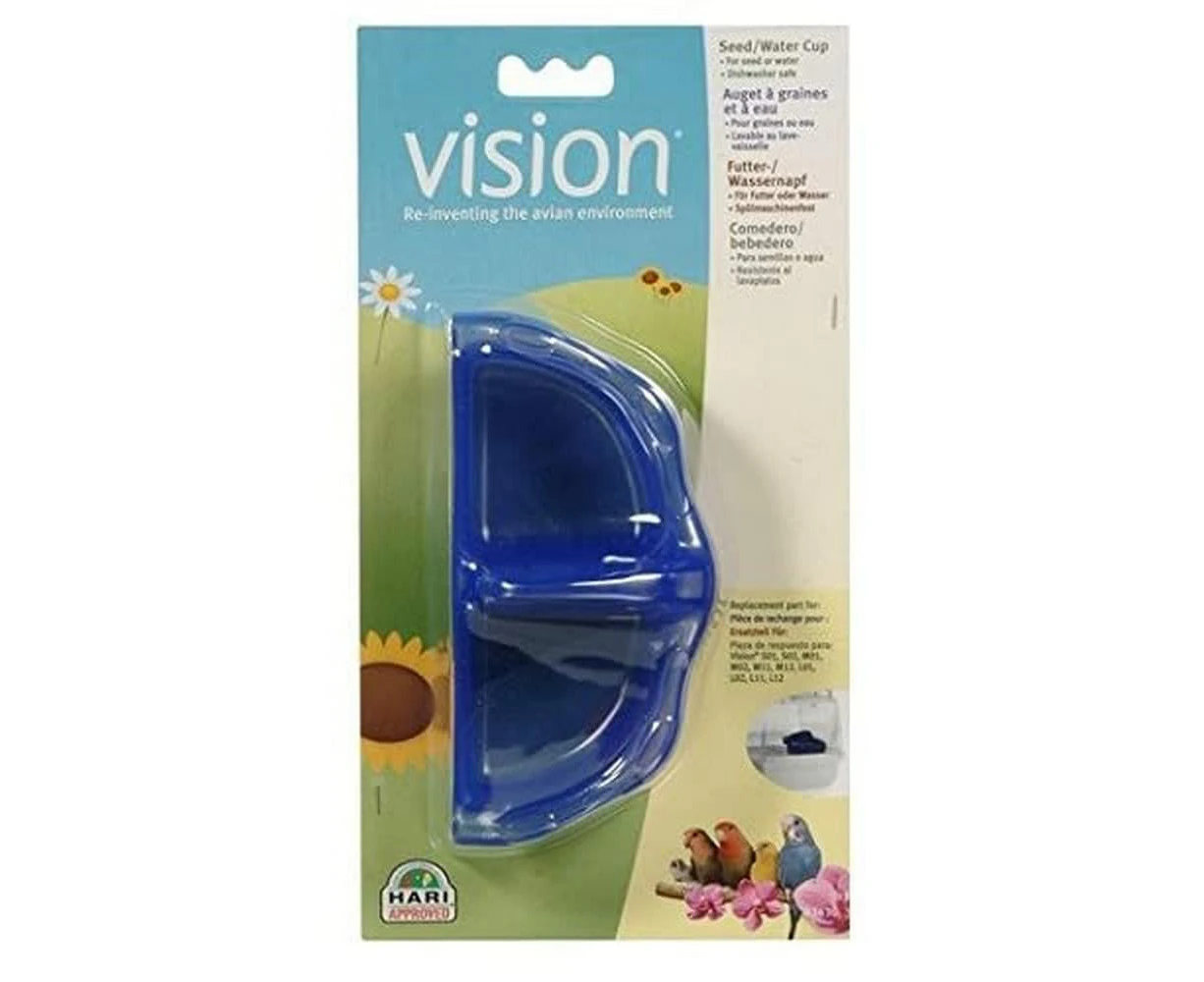 Vision Seed and Water Cups, Blue