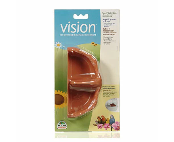 Vision Seed and Water Cups, Terracotta