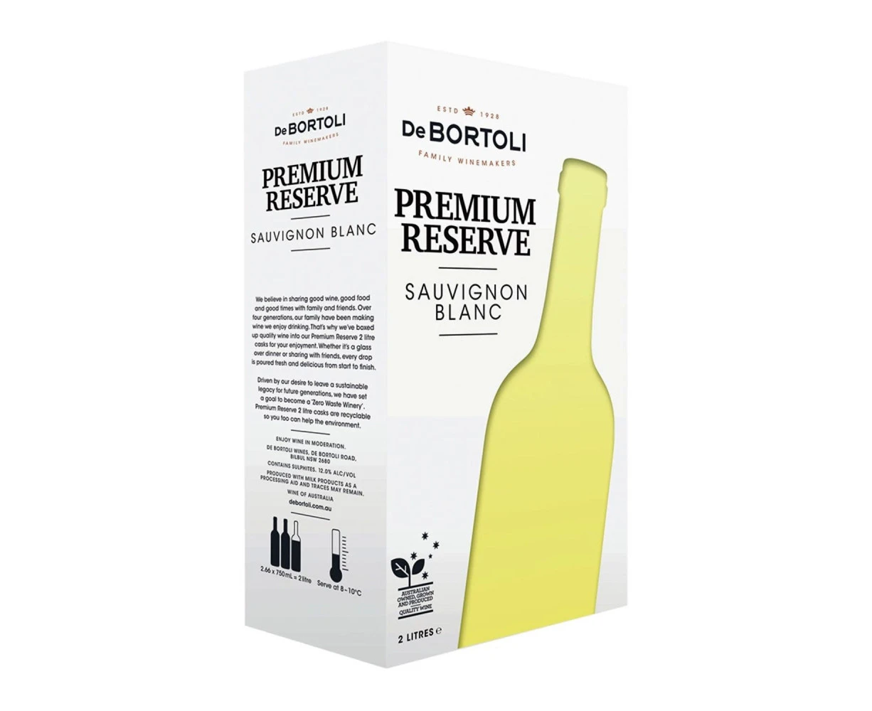 De Bortoli Premium Reserve Sauvignon Blanc Cask Wine 2L