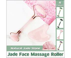 Jade Face Massage Roller Facial Massager Beauty Tool Body Eye Neck Gua Sha Board