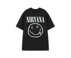 Nirvana Mens Short Sleeved T-Shirt (Black)