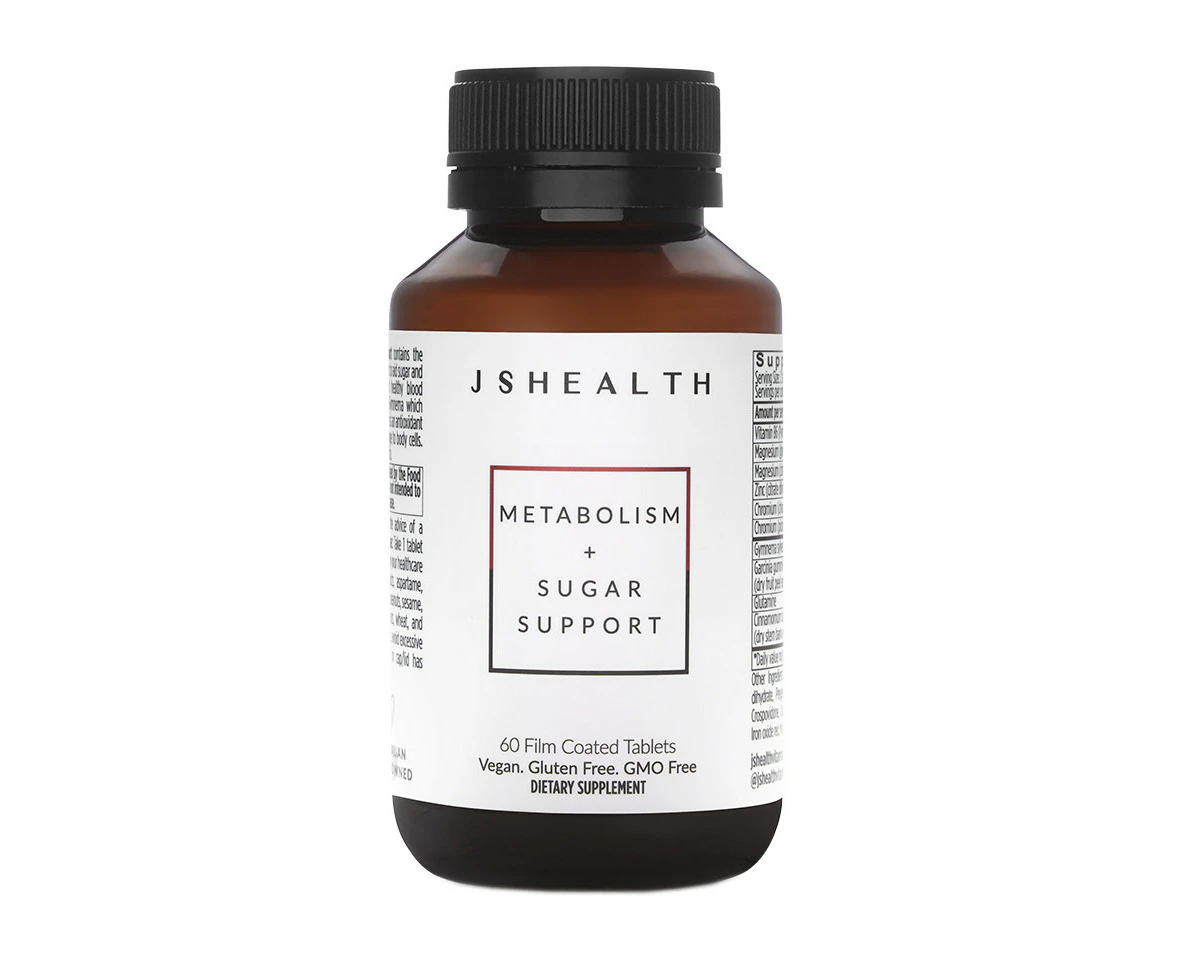 JS Health Metabolism + Sugar Support Tablets 60