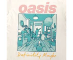 Oasis Definitely Maybe Illustration Colour T Shirt