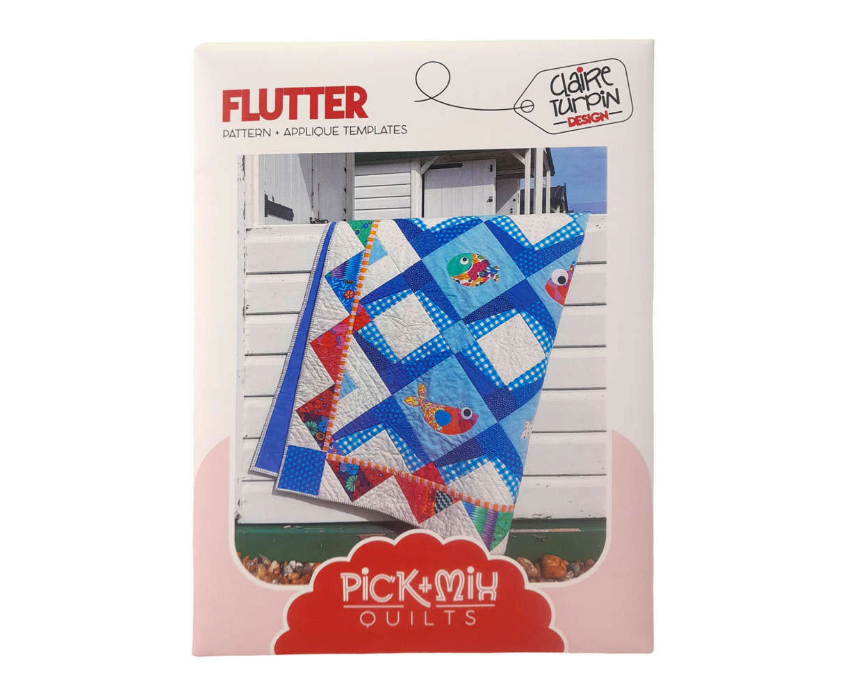 Flutter Quilt Pattern by Claire Turpin Designs Quilting Sewing