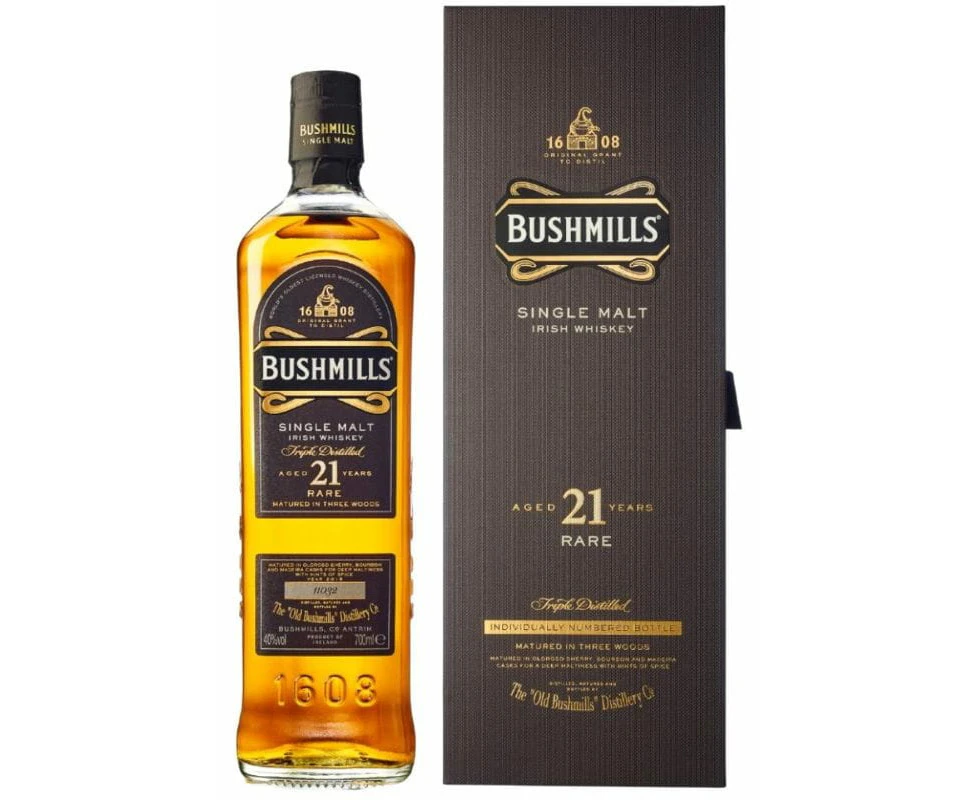 BUSHMILLS MALT Whiskey 21YO 700ML