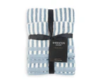 Sheraton Luxury Maison Riley Stripe 6-Piece Towel Set - Chambray