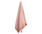 Sheraton Luxury Maison Riley Stripe 6-Piece Towel Set - Rust