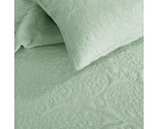 Sheraton Luxury Maison Juliet Queen/King Bed Coverlet Set - Sage