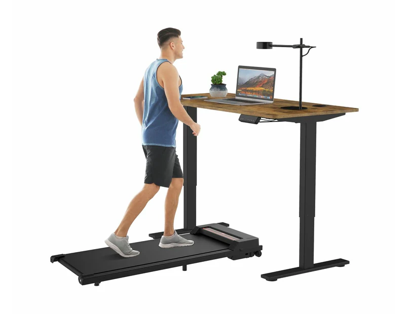 Walking Pad Treadmill Adjustable Height Electric Standing Desk Set