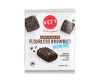 6 x Kez's Kitchen Gluten Free Flourless Brownies Fudgy Chocolate 210g