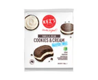 6 x Kez's Kitchen Gluten Free Cookies & Cream Biscuits Vanilla Bean 180g