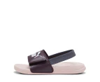 Puma Kids' Popcat 2.0 Backstrap Sandals - Midnight Plum/White/Mauve Mist