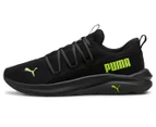 Puma Men's SoftRide One4All Running Shoes - Puma Black/Lime Pow/Cool Dark Gray