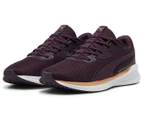 Puma Unisex Night Runner V3 Running Shoes - Midnight Plum/Puma Gold