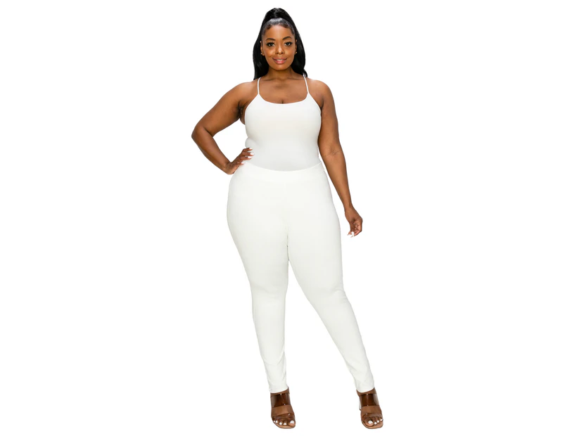 L I V D Women's Plus Size Ashley Ponte Leggings