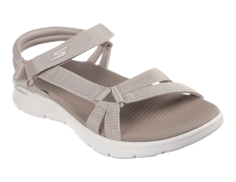 Skechers Women's GOWalk Flex Sublime Sandals - Taupe