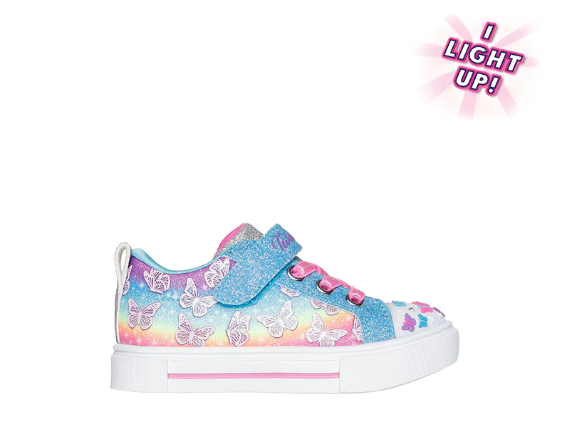 Skechers Toddlers' Twinkle Toes: Twinkle Sparks Ombre Flutter Sneakers - Multi