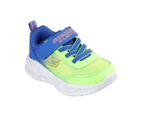 Skechers Boys' Meteor-Lights Krendox Sneakers - Blue/Lime