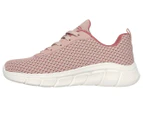 Skechers Women's BOBS Sport B Flex Swift Flair Running Shoes - Blush