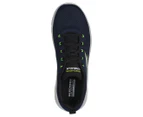 Skechers Men's GOWalk Flex Vespid Sneakers - Navy/Lime