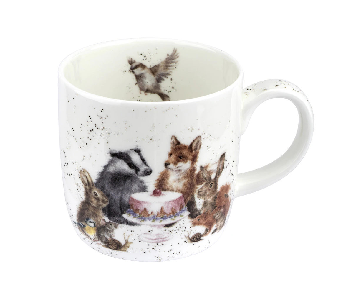 Royal Worcester Wrendale Mug - Woodland Tea Party